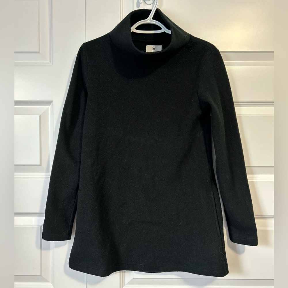Dudley Stephens Cobble Hill Fleece Turtleneck Sweater